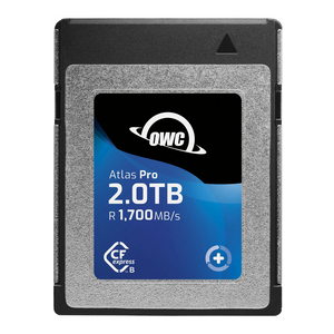 2TB OWC Atlas Pro CFExpress 2.0 Memory Card