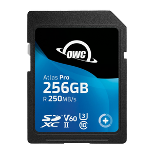 256GB OWC Atlas Pro SD V60 Memory Card