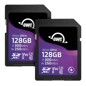 256GB OWC Atlas Ultra SD V90 Kit (2x 128GB) Memory Card