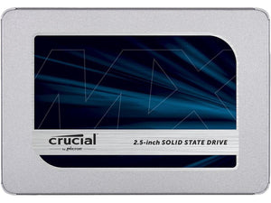 Crucial MX500 4TB 2.5" 7mm SATA III Internal SSD (with 7mm to 9.5mm spacer)