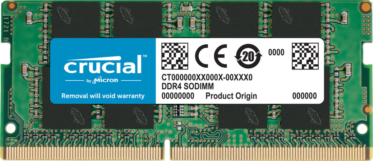 Crucial 16GB DDR4-2666 DR x8 ECC SODIMM | CT16G4TFD8266 – RamCity
