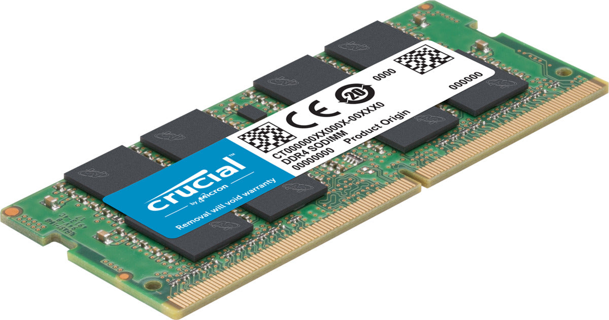 Crucial DDR4 16GB 2666MHz SODIMM 未開封 Crucial 16GB DDR4-2666 DR x8 ECC SODIMM | CT16G4TFD8266 – RamCity
