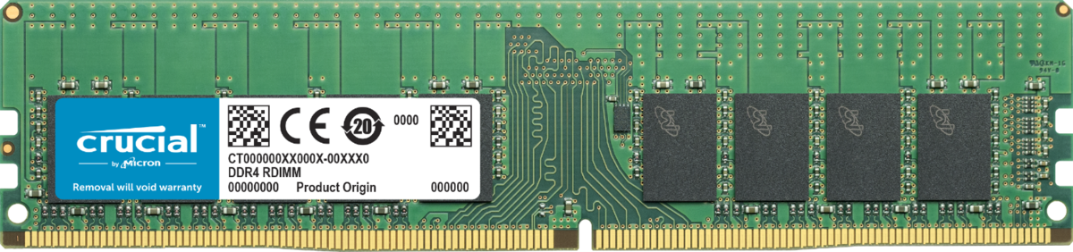 Crucial 16GB DDR4-2666 DR x8 ECC EUDIMM | CT16G4WFD8266 – RamCity