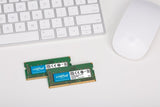 Crucial 32GB (2x 16GB) CL17 DDR4-2400 PC4-19200 1.2V DR x8 260-pin SODIMM RAM Kit for Mac (or PC)