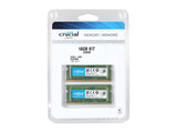 Crucial 16GB (2x 8GB) CL17 DDR4-2400 PC4-19200 1.2V SR x8 260-pin SODIMM RAM Kit for Mac (or PC)