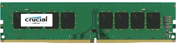 Crucial 8GB (1x 8GB) CL17 DDR4-2400 PC4-19200 1.2V SR x8 288-pin UDIMM RAM Module