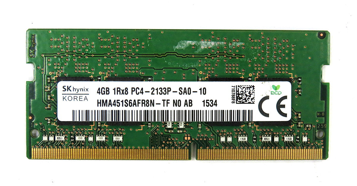 Hynix 4GB DDR4-2133 SR x8 SODIMM HMA451S6AFR8N-TF –