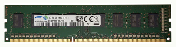 Samsung 4GB (1x 4GB) CL11 DDR3-1600 PC3-12800 1.5V SR x8 240-pin UDIMM RAM Module