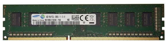 Samsung 4GB (1x 4GB) CL11 DDR3-1600 PC3-12800 1.35V SR x8 240-pin UDIMM RAM Module