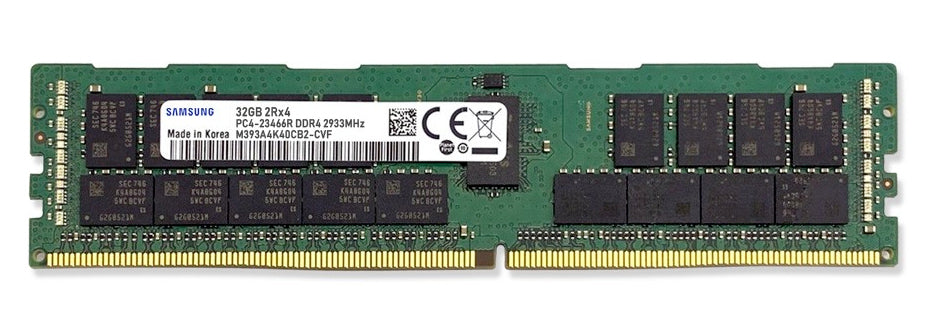 Samsung 32GB DDR4-2933 DR x4 ECC Registered RDIMM M393A4K40CB2-CVF –