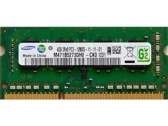 Samsung 4GB (1x 4GB) DDR3-1600 PC3-12800 1.5V DR x8 204-pin SODIMM RAM Module