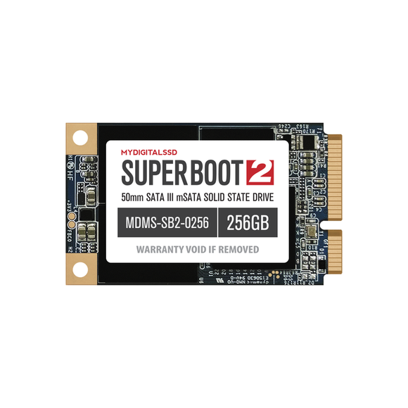 MyDigitalSSD 240GB (256GB) Super Boot 2 50mm mSATA Internal SSD