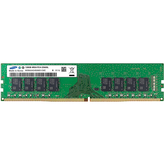 Samsung 1x 128GB DDR4-3200 LRDIMM PC4-25600L Quad Rank x4 Module