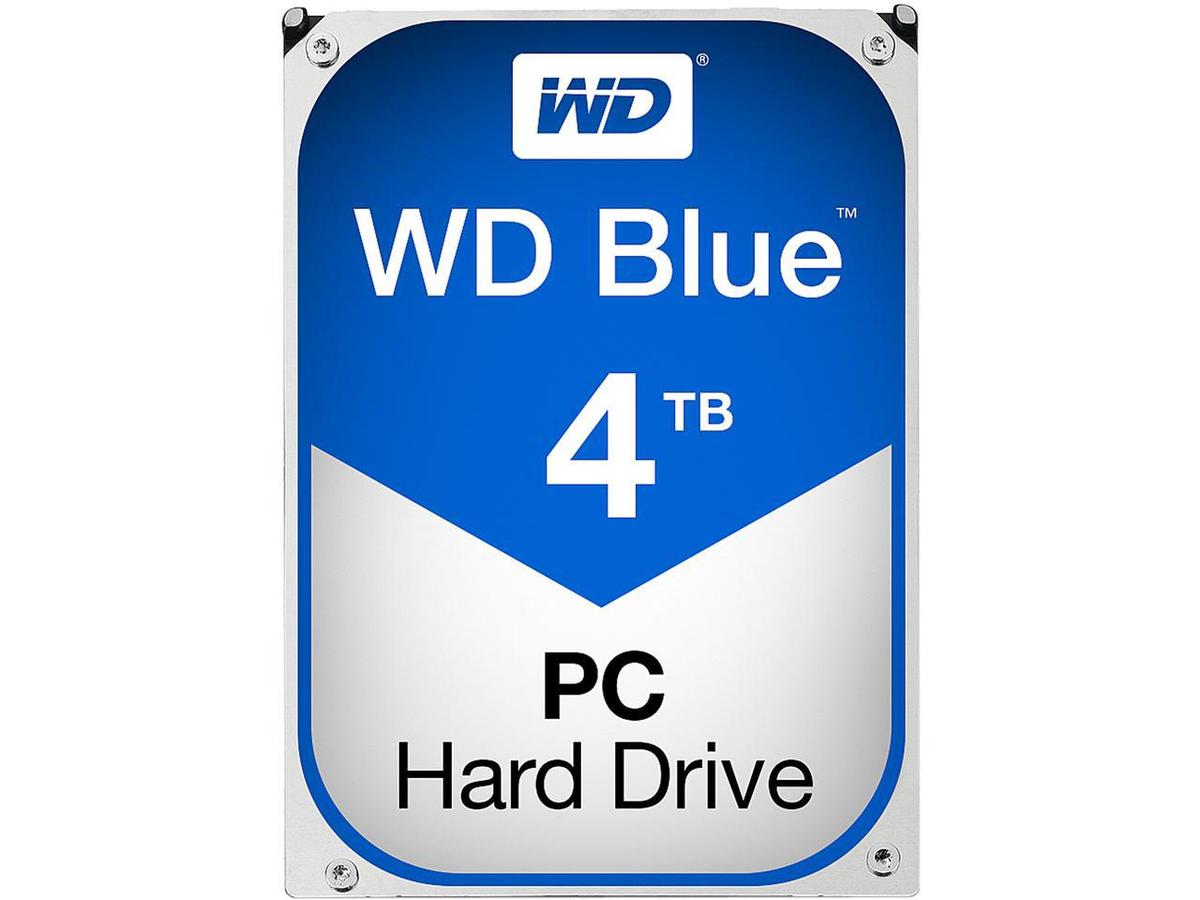 WD Blue 4TB 5400RPM 64MB Cache SATA 6.0Gb/s 3.5-inch Desktop