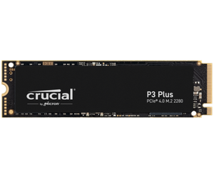 Crucial P3 Plus 4TB PCIe 4.0 x4, NVMe M.2 2280 Internal SSD