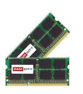 Ramcity 16GB (2x 8GB) CL11 DDR3L-1600 PC3L-12800 1.35V / 1.5V DR x8 204-pin SODIMM RAM Kit for Mac (or PC)
