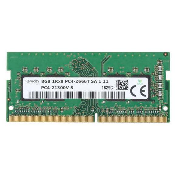 Hynix Ramcity 8GB DDR4-2666 SODIMM PC4-21300V-S Single Rank x8 Module
