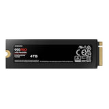 Samsung 990 Pro 4TB with Heatsink Gen4 NVMe SSD