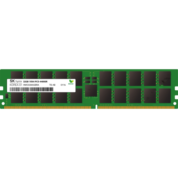 SK Hynix 1x 32GB DDR5-5600 RDIMM PC5-44800R Single Rank x4 Module ...