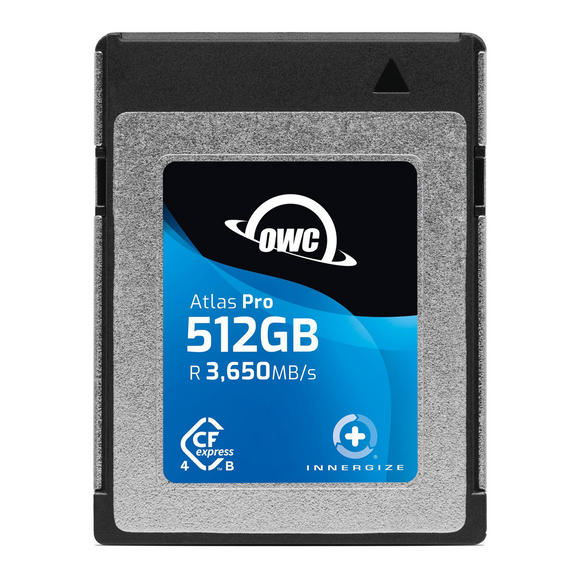 512GB OWC Atlas Pro CFExpress 4.0 Memory Card