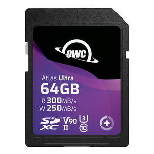 64GB OWC Atlas Ultra SD V90 Memory Card