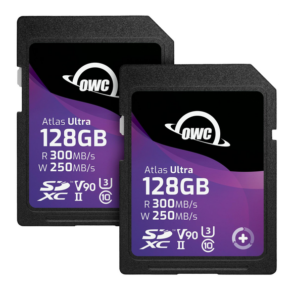 256GB OWC Atlas Ultra SD V90 Kit (2x 128GB) Memory Card