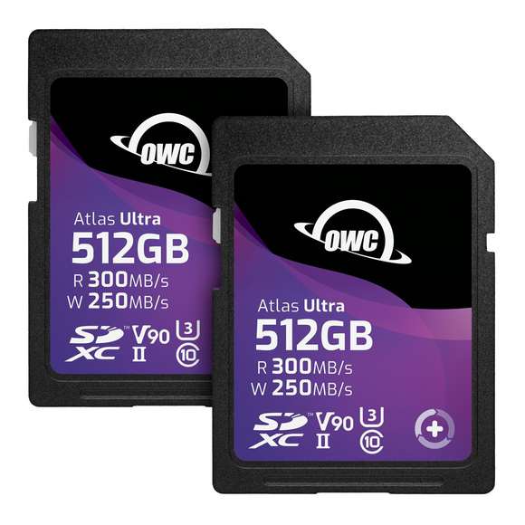 1TB OWC Atlas Ultra SD V90 Kit (2x 512GB) Memory Card