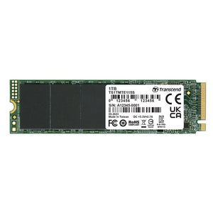 1TB Transcend NVMe PCIe Gen3 x4 MTE115S M.2 SSD