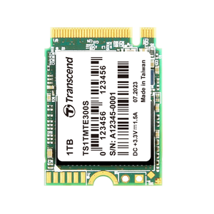 1TB Transcend 2230 NVMe PCIe Gen3 x4 300S M.2 SSD