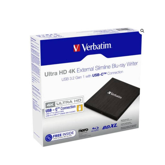 Verbatim External Slim Blue-ray Writer