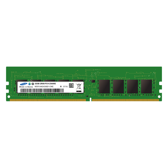 Samsung 1x 32GB DDR4-3200 EUDIMM PC4-25600E Dual Rank x8 Module