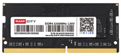 Hynix Ramcity 32GB (1x 32GB) DDR4-3200 PC4-21300 1.2V 2Rx8 260-pin SO-DIMM RAM Memory