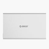 ORICO 2.5" SATA III HDD/SSD to USB3.1 / Thunderbolt 3 Aluminium Enclosure Case (Silver) with USB-A plus USB-C cable