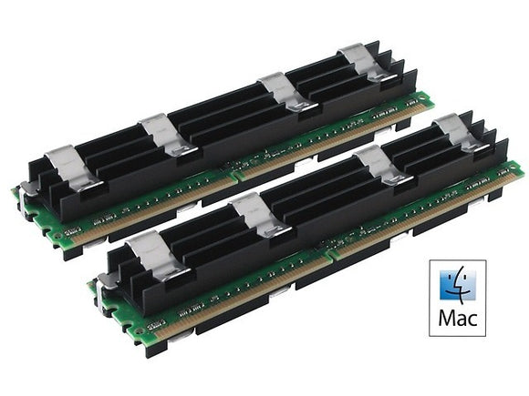 Hynix Apple 8GB (2x 4GB) DDR2-800 PC2-6400 1.8V DR x8 ECC Fully Buffered 240-pin FB-DIMM RAM Kit