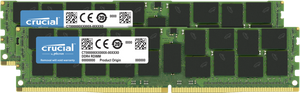 Crucial 32GB (2x 16GB) DDR4-2666 PC4-21300 1.2V DR x4 ECC Registered 288-pin RDIMM RAM Kit