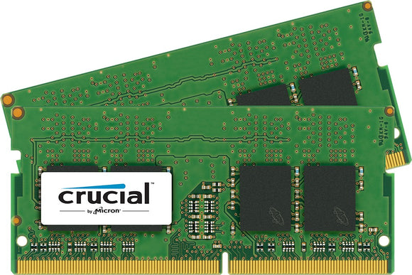 Crucial 32GB (2x 16GB) DDR4-2133 PC4-17000 1.2V DR 260-pin SODIMM RAM Kit