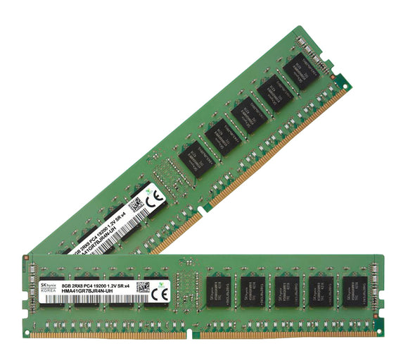 Hynix 16GB (2x 8GB) DDR4-2400 PC4-19200 1.2V SR x4 ECC Registered 288-pin RDIMM RAM Kit