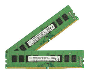 Hynix 16GB (2x 8GB) DDR4-2133 PC4-17000 1.2V DR x8 288-pin UDIMM RAM Kit