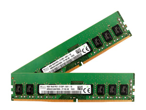 Hynix 8GB (2x 4GB) DDR4-2133 PC4-17000 1.2V SR x8 288-pin UDIMM RAM Kit