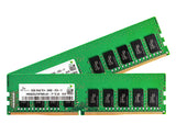 Hynix 32GB (2x 16GB) DDR4-2400 PC4-19200 1.2V DR x8 ECC 288-pin EUDIMM RAM Kit