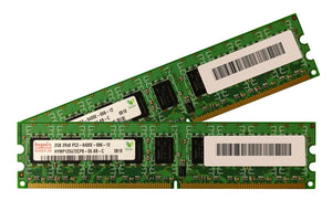 Hynix 4GB (2x 2GB) DDR2-800 PC2-6400 1.8V DR x8 ECC 240-pin EUDIMM RAM Kit