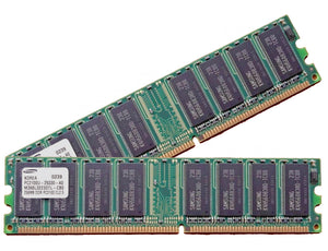 Samsung 512MB (2x 256MB) CL2.5 DDR-266 PC2100 2.5V SR x8 184-pin UDIMM RAM Kit