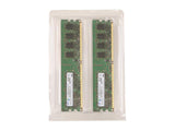 Samsung 4GB (2x 2GB) DDR2-800 PC2-6400 1.8V DR x8 240-pin UDIMM RAM Kit