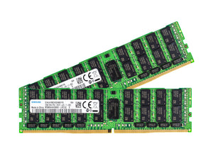 Samsung 64GB (2x 32GB) DDR4-2400 PC4-19200 1.2V DR x4 ECC Load Reduced 288-pin LRDIMM RAM Kit
