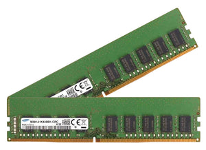 Samsung 16GB (2x 8GB) DDR4-2400 PC4-19200 1.2V SR x8 ECC 288-pin EUDIMM RAM Kit