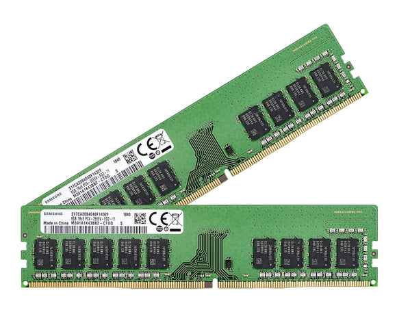 Samsung 16GB (2x 8GB) DDR4-2666 PC4-21300 1.2V SR x8 ECC 288-pin EUDIMM RAM Kit