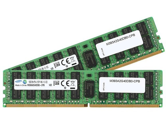 Samsung 32GB (2x 16GB) DDR4-2133 PC4-17000 1.2V DR x4 ECC Registered 288-pin RDIMM RAM Kit