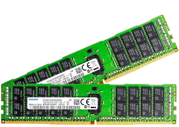 Samsung 32GB (2x 16GB) DDR4-2400 PC4-19200 1.2V DR x4 ECC Registered 288-pin RDIMM RAM Kit