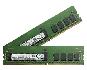 Samsung 32GB (2x 16GB) DDR4-2666 PC4-21300 1.2V SR x4 ECC Registered 288-pin RDIMM RAM Kit