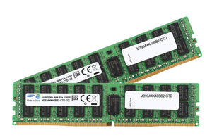 Samsung 64GB (2x 32GB) DDR4-2666 PC4-21300 1.2V DR x4 ECC Registered 288-pin RDIMM RAM Kit
